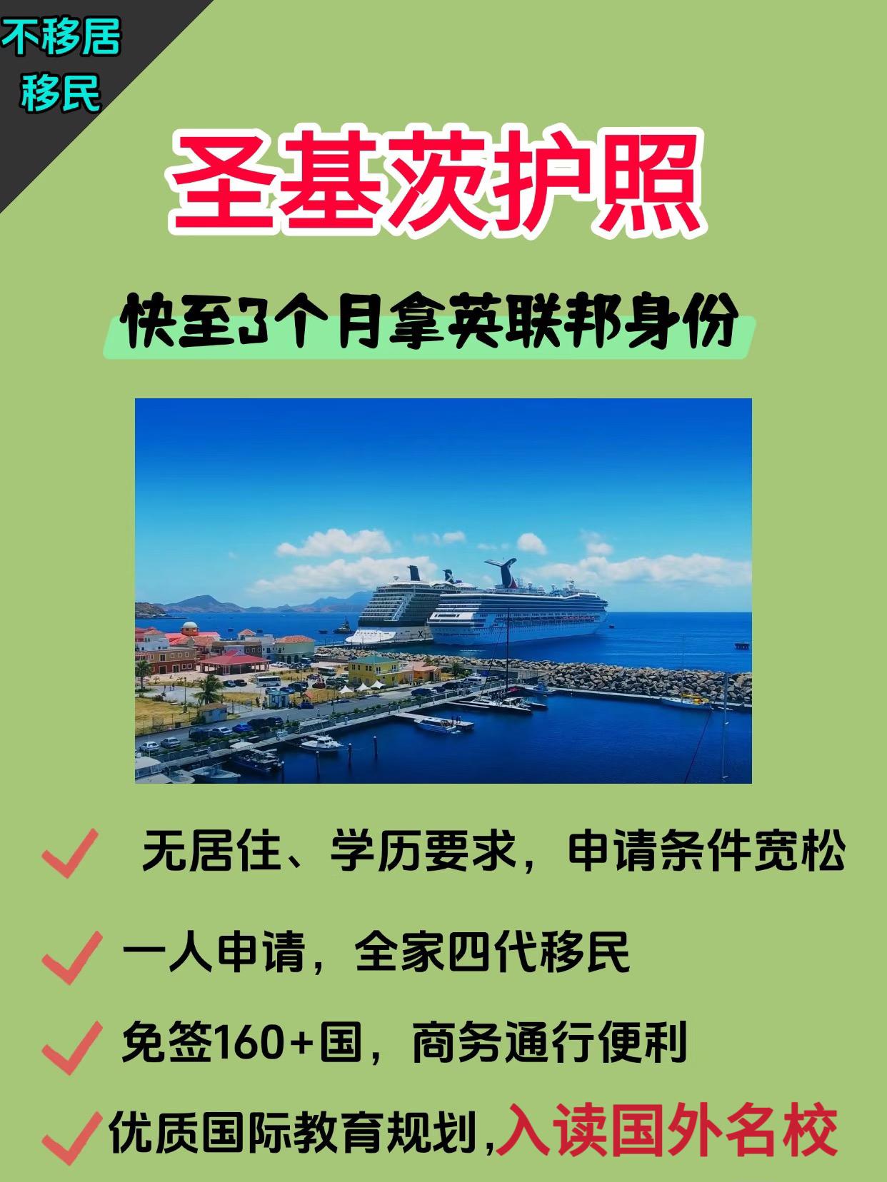 圣基茨护照=全球通行证？解锁VIP身份！